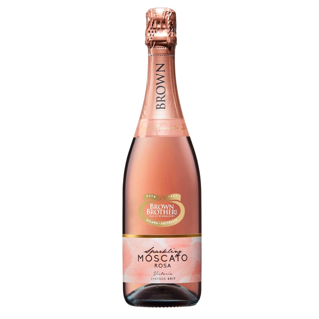 Brown Brothers Sparkling Moscato Rose 750ml