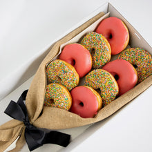 Load image into Gallery viewer, Fairy Bread &amp; Strawberry Donut Bouquet
