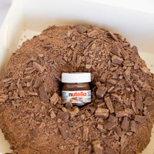 Load image into Gallery viewer, 10 Inch Nutella Cadbury Donut
